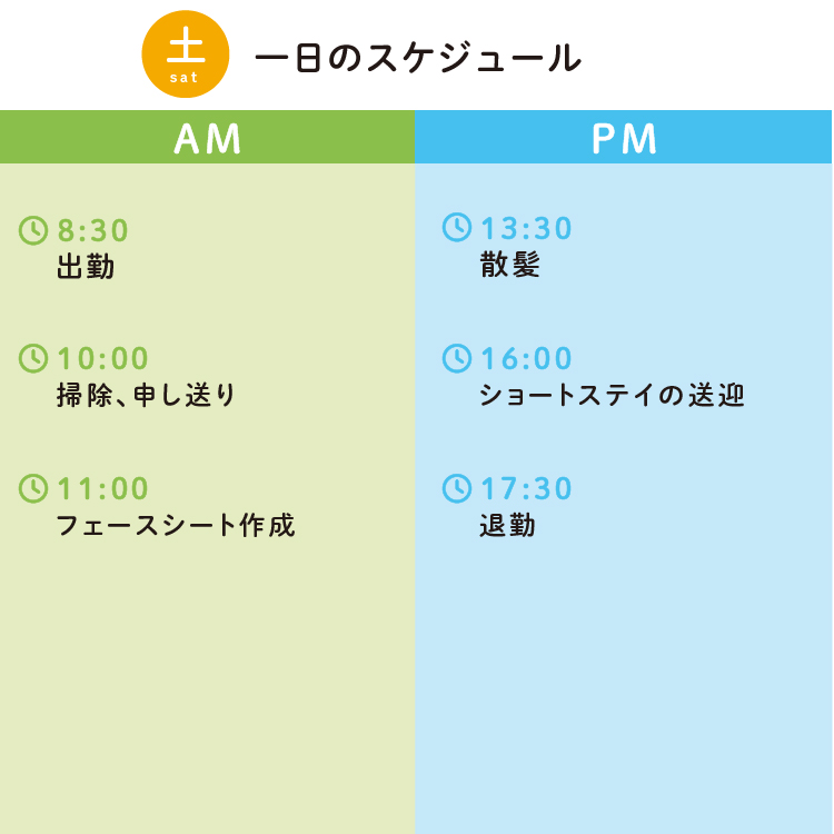 藤元 一聖1日のスケジュール